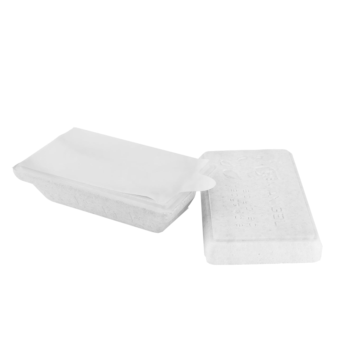 20 uds. Tarrinas térmicas de poliestireno para helado + tapa para llevar