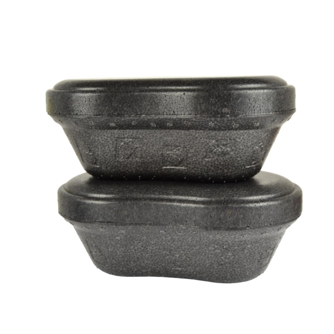 60 uds. Tarrinas térmicas de poliestireno para helado + tapa para llevar