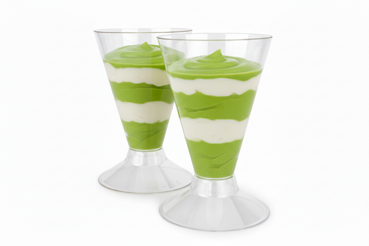 Pz 20 resistente coppa MAMY per dessert e bevande Perfetta per presentare gelati, yogurt,