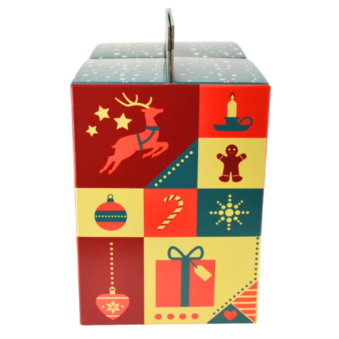 5 cajas de regalo de cartón LIBERTY ideales para crear paquetes de regalo navideños