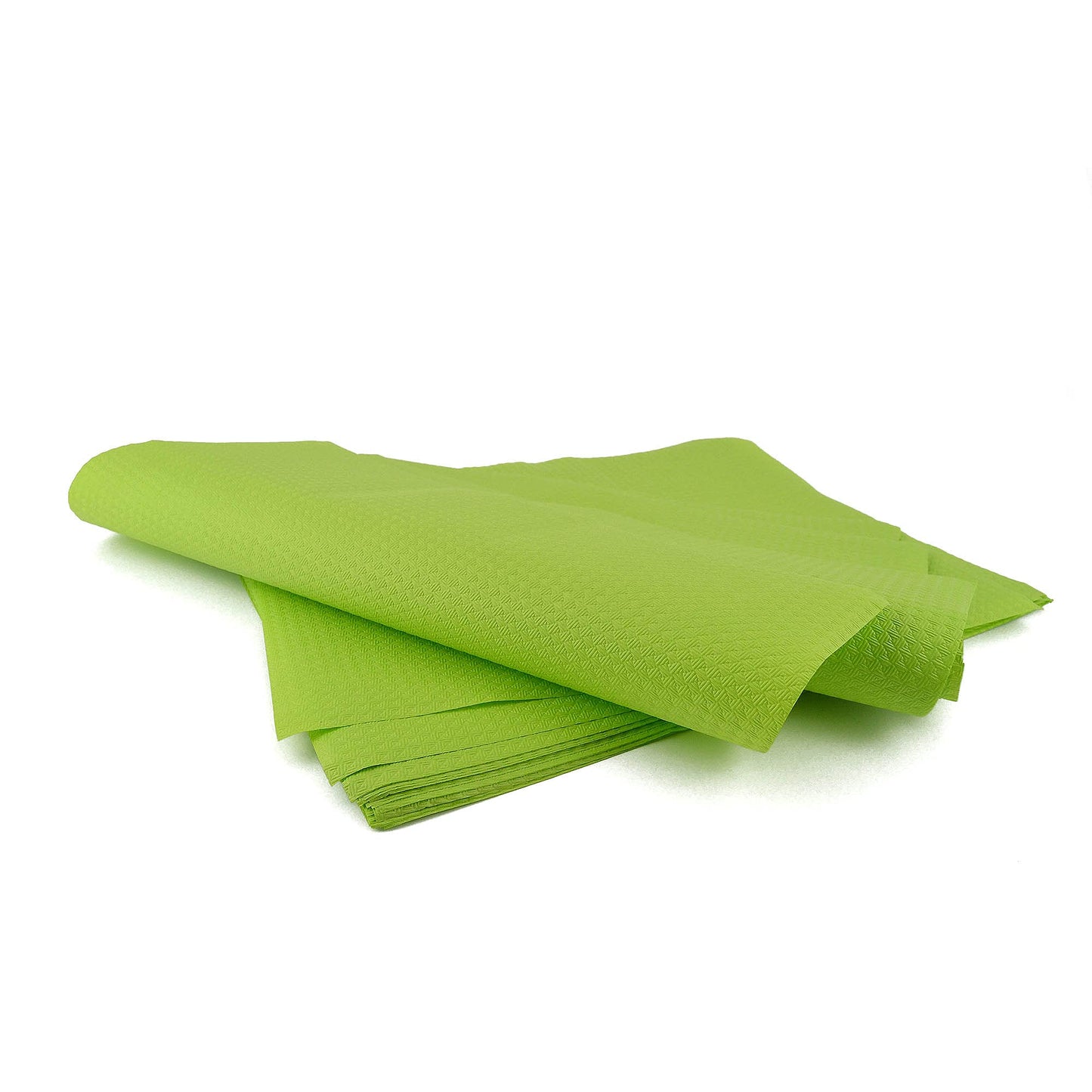Pz 200 tovaglietta in carta verde martellata monouso per pub, osterie e fast food