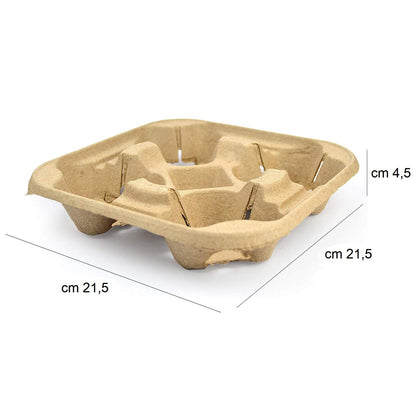 pz 50 asporto bicchieri cellulosa 4 posti