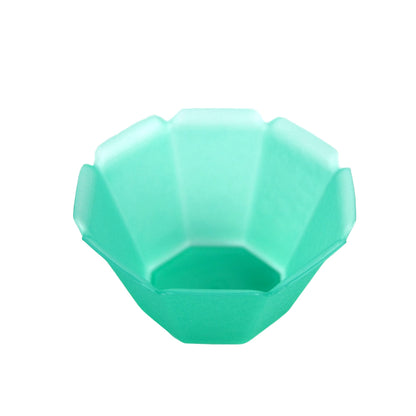 PZ 100 Vaso de yogur, helado y ensalada de frutas 90 cc en forma de flor