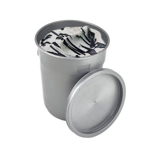 Pz 10 carapina per gelato contenitore cilindrico per vetrina gelateria a pozzetto + coperchio