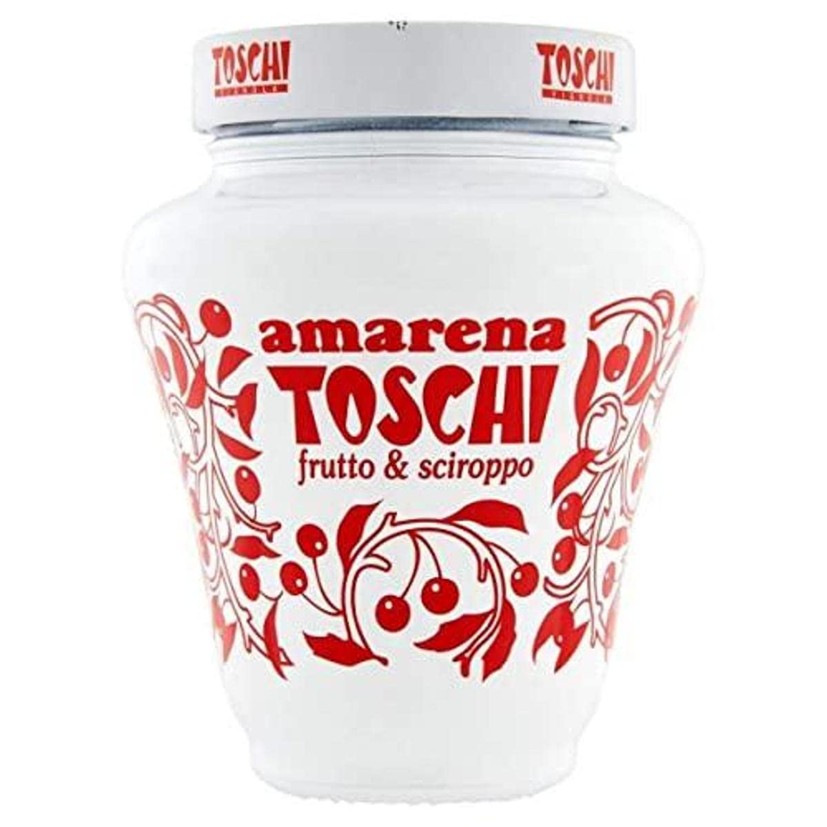 510 gr Anforetta Amarene Sciroppate Tutto frutto Sciroppo Toschi Dolci Guarnizioni Gelato fruit and syrup
