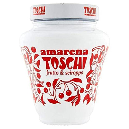 510 gr Anforetta Amarene Sciroppate Tutto frutto Sciroppo Toschi Dolci Guarnizioni Gelato fruit and syrup