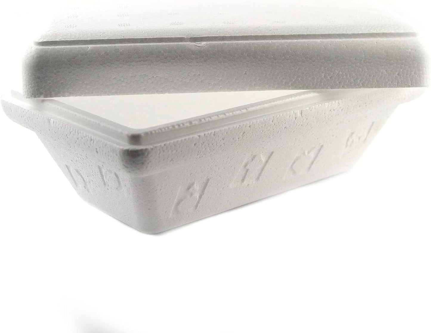 20 uds. Tarrinas térmicas de poliestireno para helado + tapa para llevar