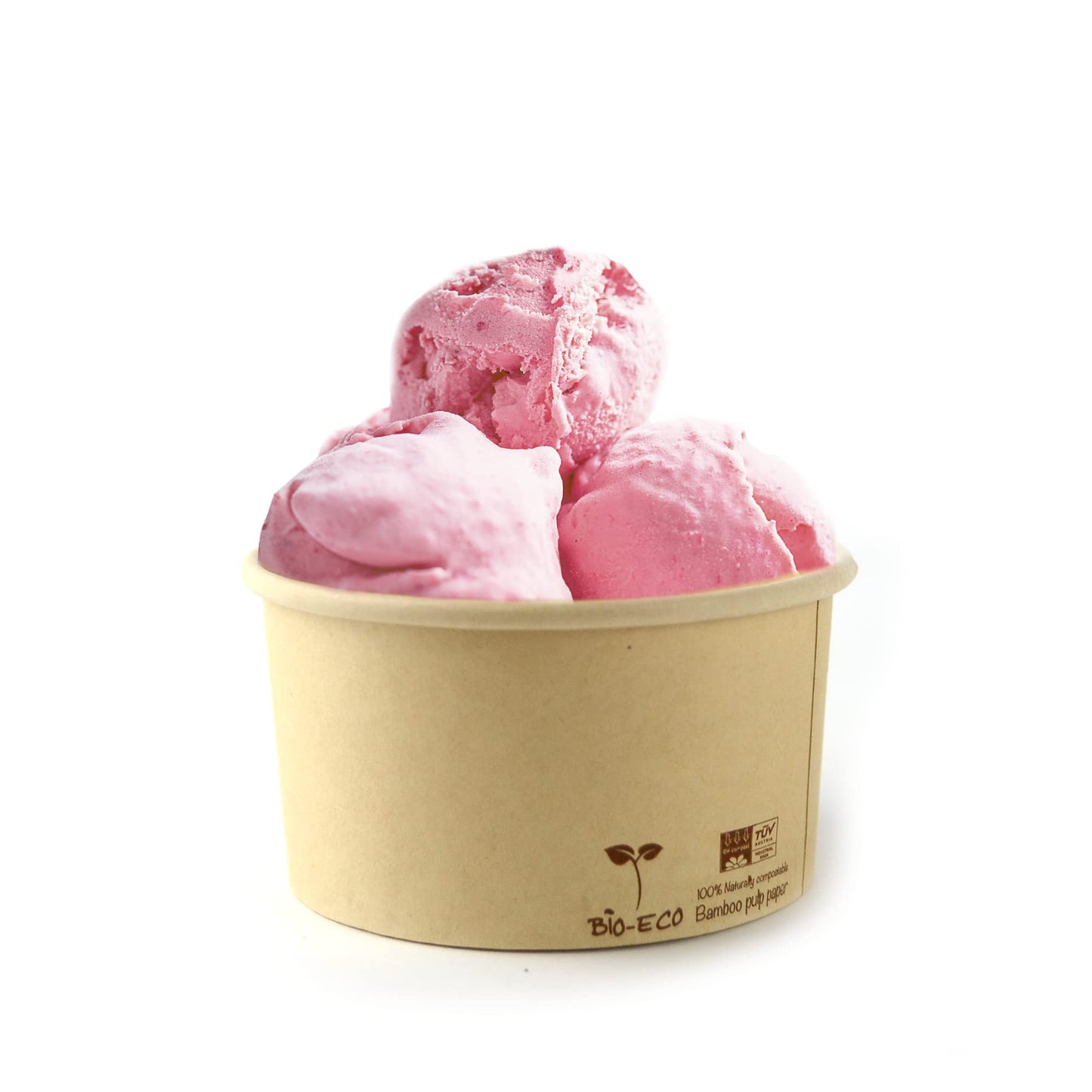 PZ 250 Coppette in carta color avana per gelato