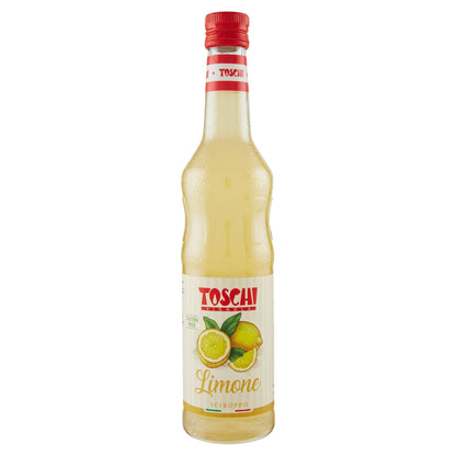 GR 740 SCIROPPO AL LIMONE TOSCHI PER GRANITE E COCKTAIL IN BOTTIGLIA PER GELATERIE PASTICCERIE E BAR