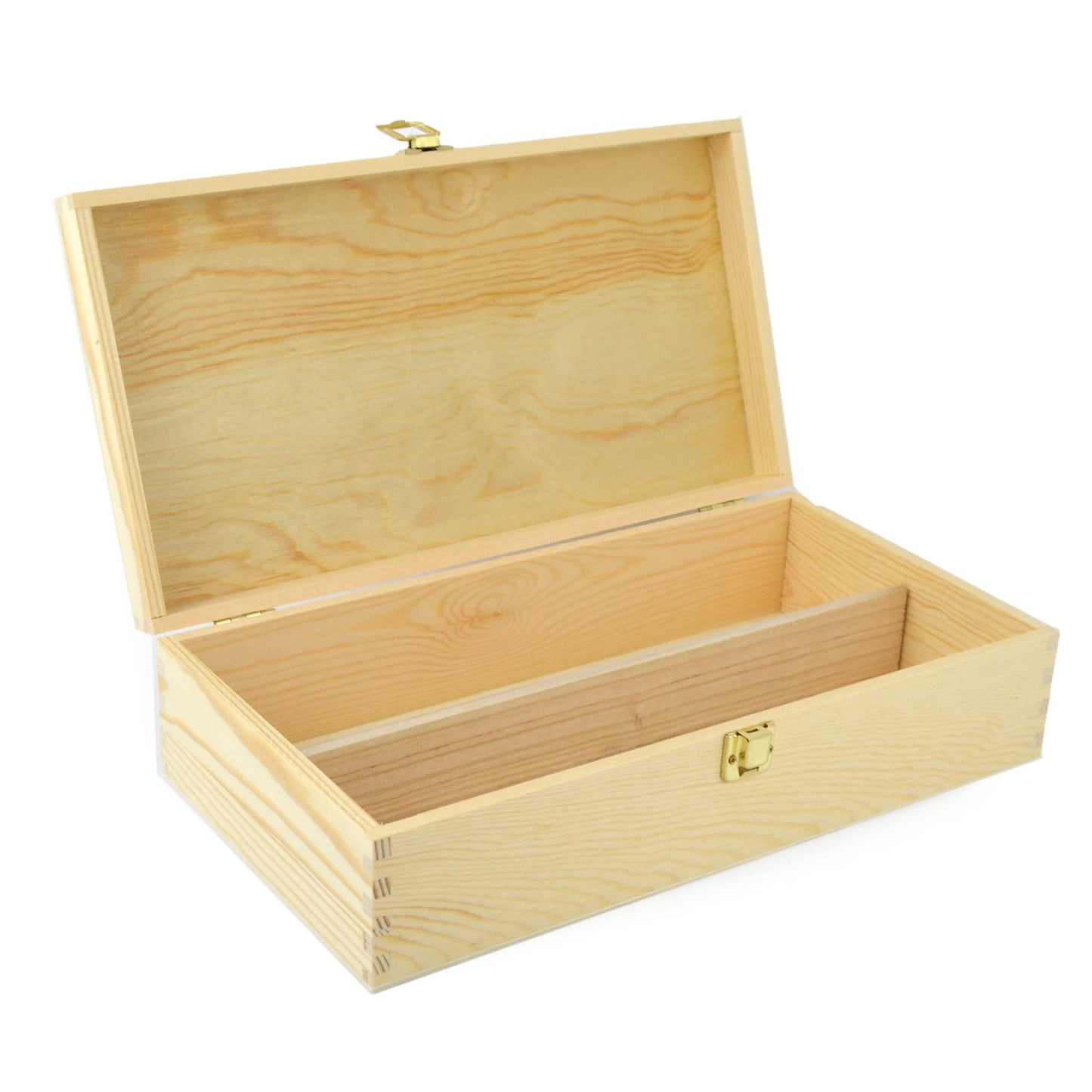 3 caisses à vin en bois, 1, 2 et 3 compartiments avec serrure