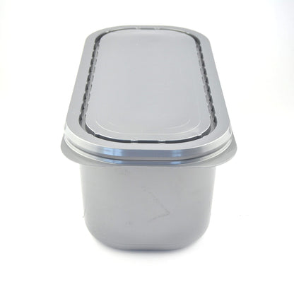 25 unidades de tarrina de helado de 5 litros ideal para vitrinas de heladerías + tapa