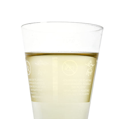 120 flûtes à champagne, verres à apéritif à base noire pour prosecco, apericena