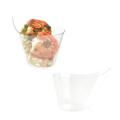 50 pièces Gobelet doseur individuel de 120 cc pour plats traiteur sucrés ou salés