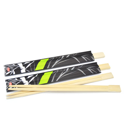 100 baguettes en bambou de 21 cm pour sushi, sashimi, poisson pour restaurants et plats à emporter