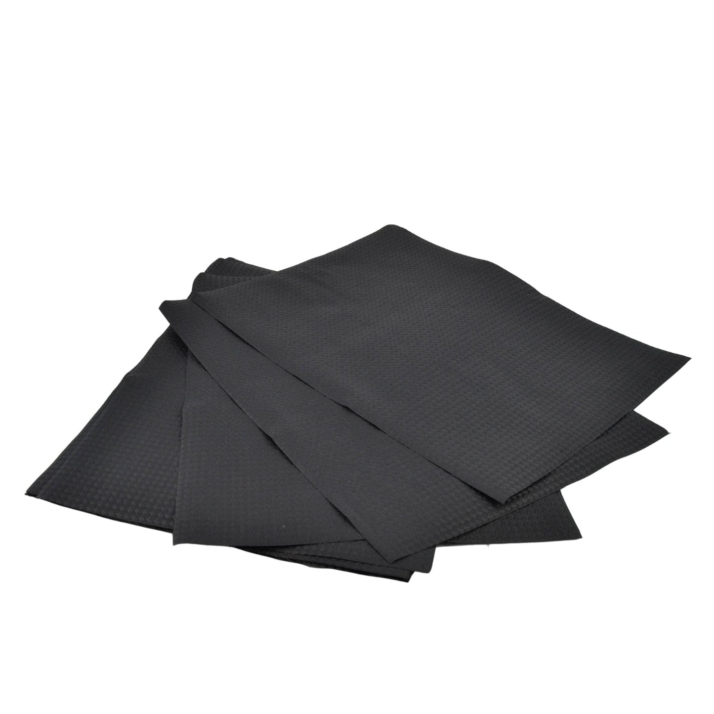 Pz 200 tovaglietta in carta nera martellata monouso per pub, osterie e fast food