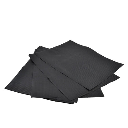 Pz 200 tovaglietta in carta nera martellata monouso per pub, osterie e fast food