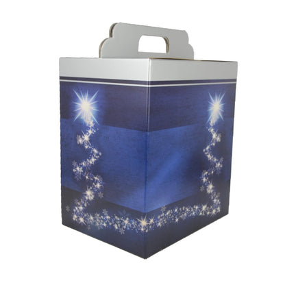 5 boîtes cadeaux en carton BLUE TREE idéales pour créer des coffrets cadeaux de Noël