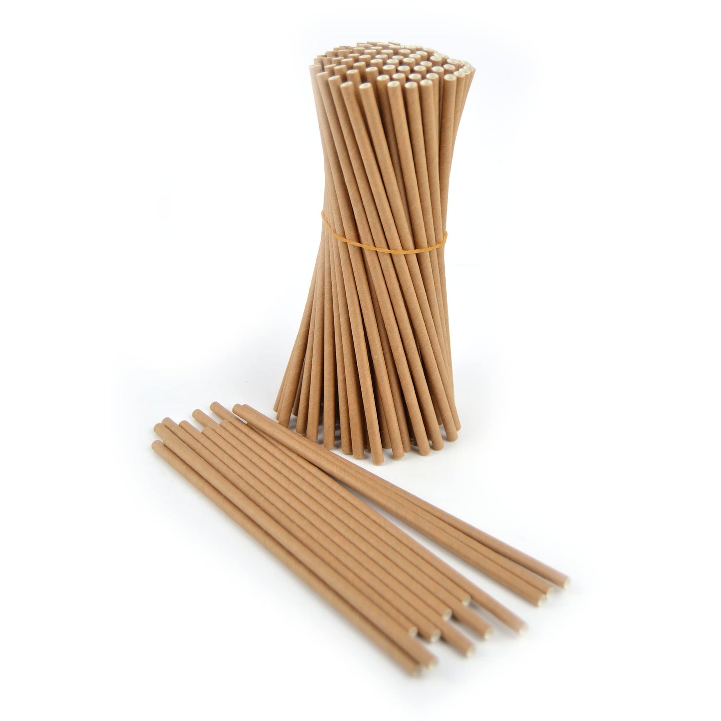 250 pajitas de papel de 20 cm para granizados, frappés, batidos, cócteles y zumos de frutas.