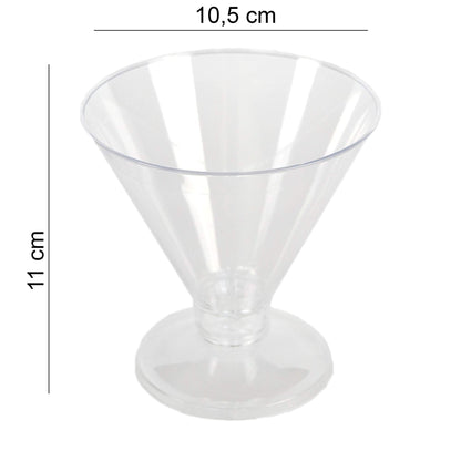 Vaso PZ 96 MALIBU para yogur, helado y ensalada de frutas