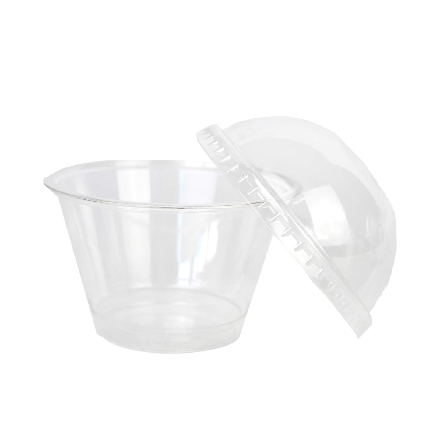 PZ 50 gobelets en plastique transparent cc 210 + couvercle