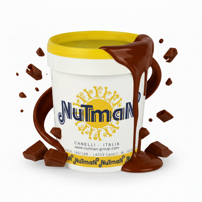 Nutman Kg 1 variegato al cioccolato fondente