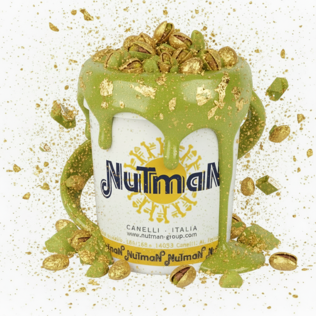 Nutman Kg 1 pasta al PISTACCHIO MEDITERRANEO ORO