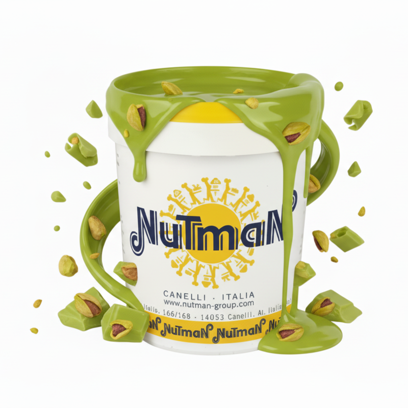 Nutman 1 kg veteado de pistacho fluido