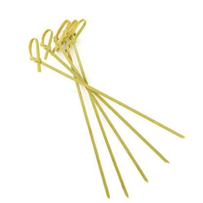 Pz 250 spiedini 18 cm in legno bamboo per aperitivo stecchino