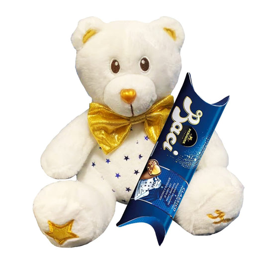 Baci Perugina Peluche Orsetto Natale Con Tubo da 37,5 g Praline Fondenti