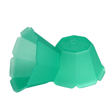 PZ 100 Vaso de yogur, helado y ensalada de frutas 90 cc en forma de flor