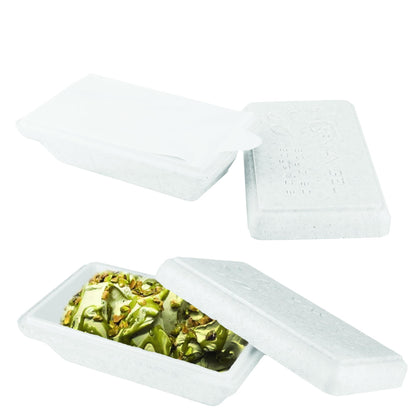 20 uds. Tarrinas térmicas de poliestireno para helado + tapa para llevar