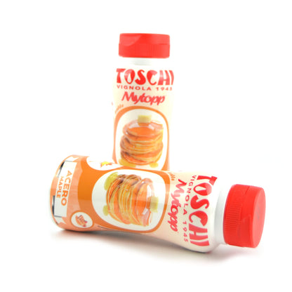 2 barattoli da 200gr cada uno di topping allo sciroppo d'acero per pancakes