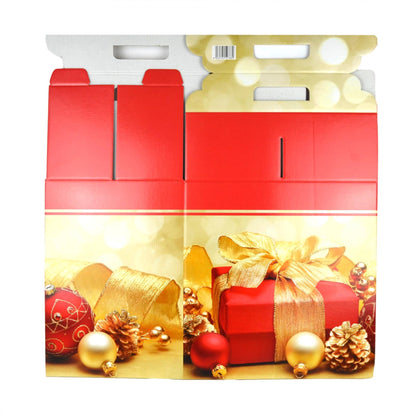 5 scatola CADEAUX regalo in cartone ideale per creare pacchi natalizi pacchi regalo