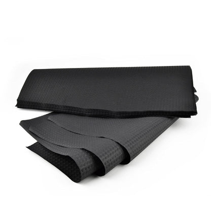 Pz 200 tovaglietta in carta nera martellata monouso per pub, osterie e fast food