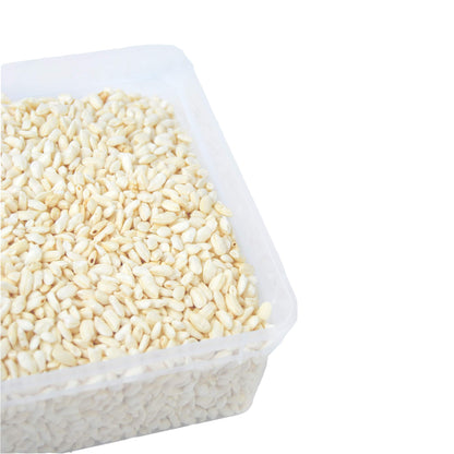 Riz complet naturel Gr 800 pour desserts, crèmes et garnitures pour la décoration de pâtisseries, panettone, gâteaux et biscuits