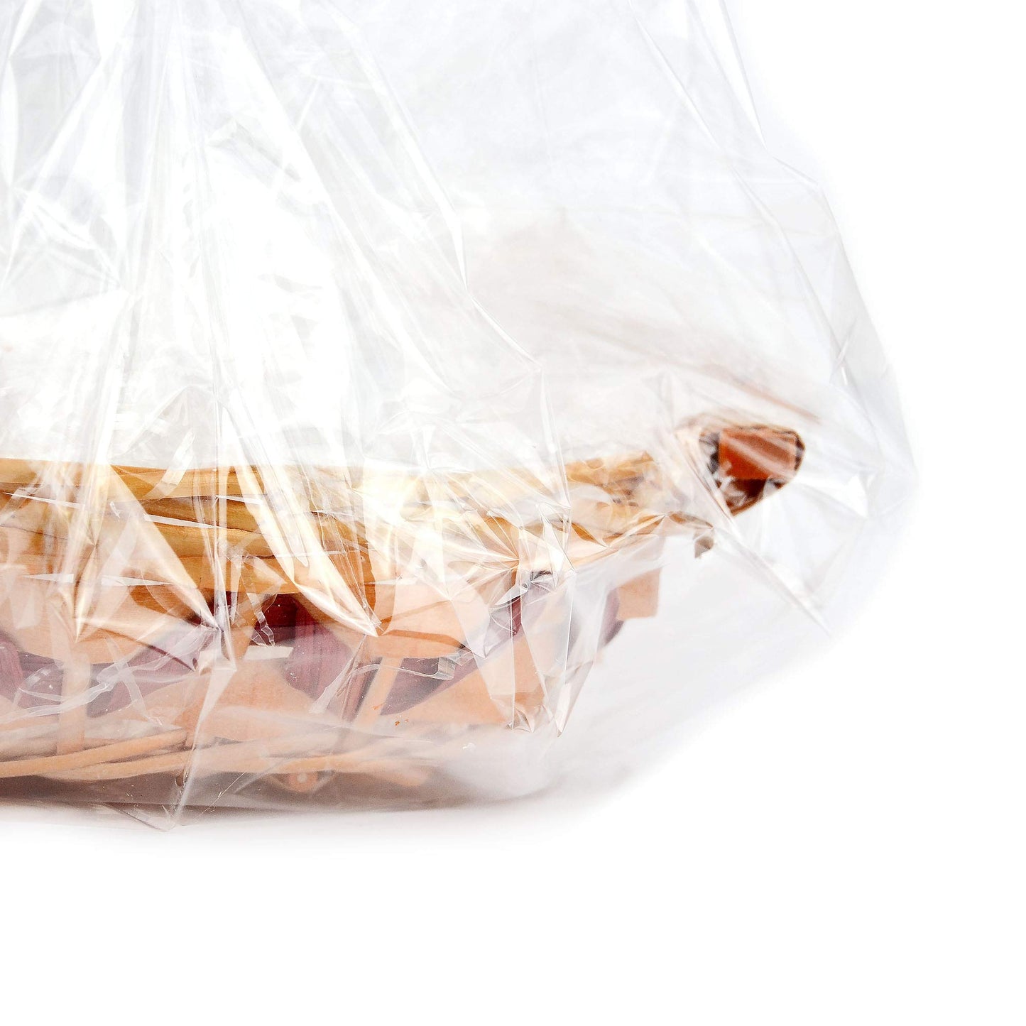 50 feuilles PLP transparentes 100x130 cm pour panier cadeau