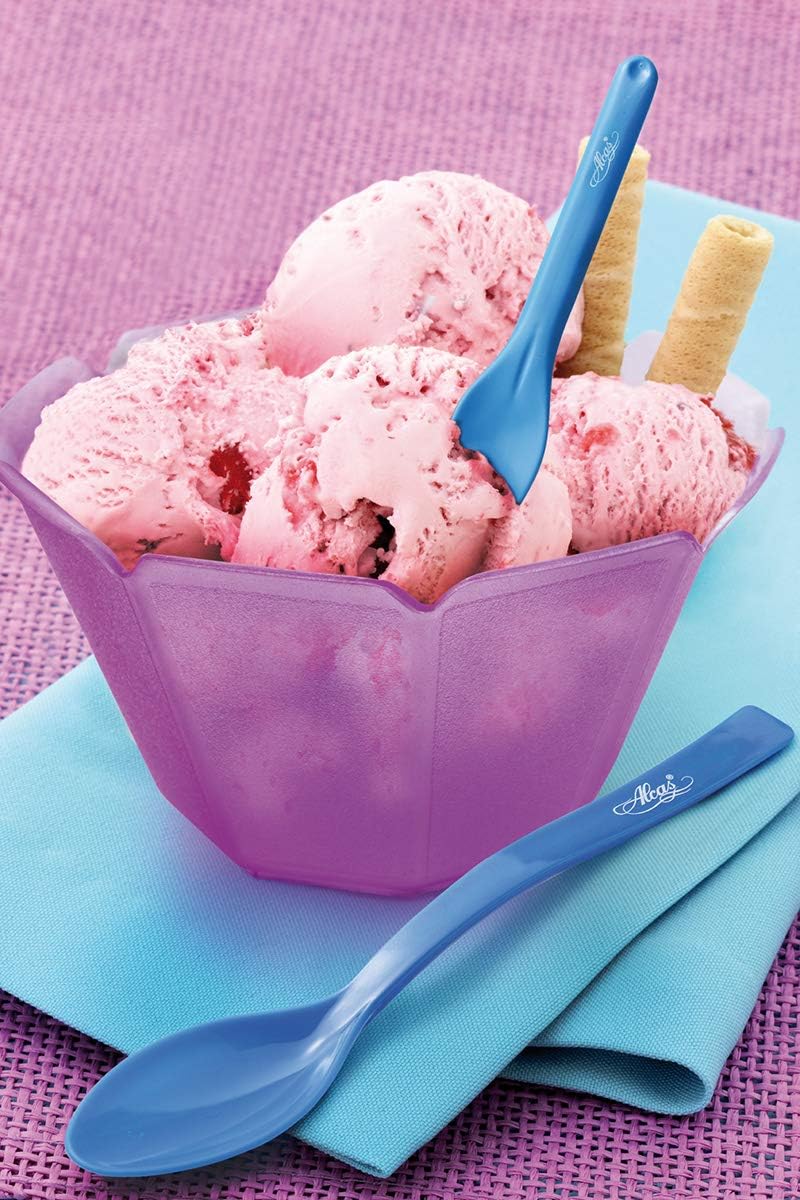 PZ 100 Vaso de yogur, helado y ensalada de frutas 200 cc en forma de flor