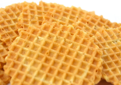 Oblea redonda de helado sin gluten