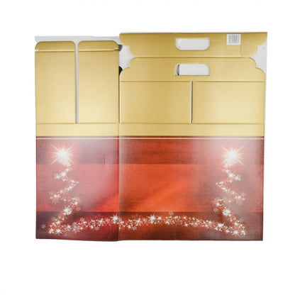 5 boîtes cadeaux en carton RED TREE idéales pour créer des coffrets cadeaux de Noël