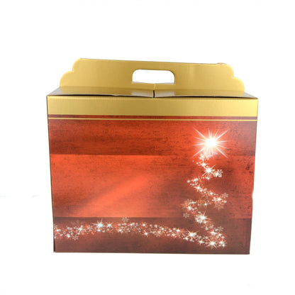 5 boîtes cadeaux en carton RED TREE idéales pour créer des coffrets cadeaux de Noël