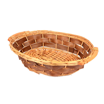 1 cesta navideña grande vacía de 51 x 47 x 12 cm, embalaje para regalo de cesta navideña.