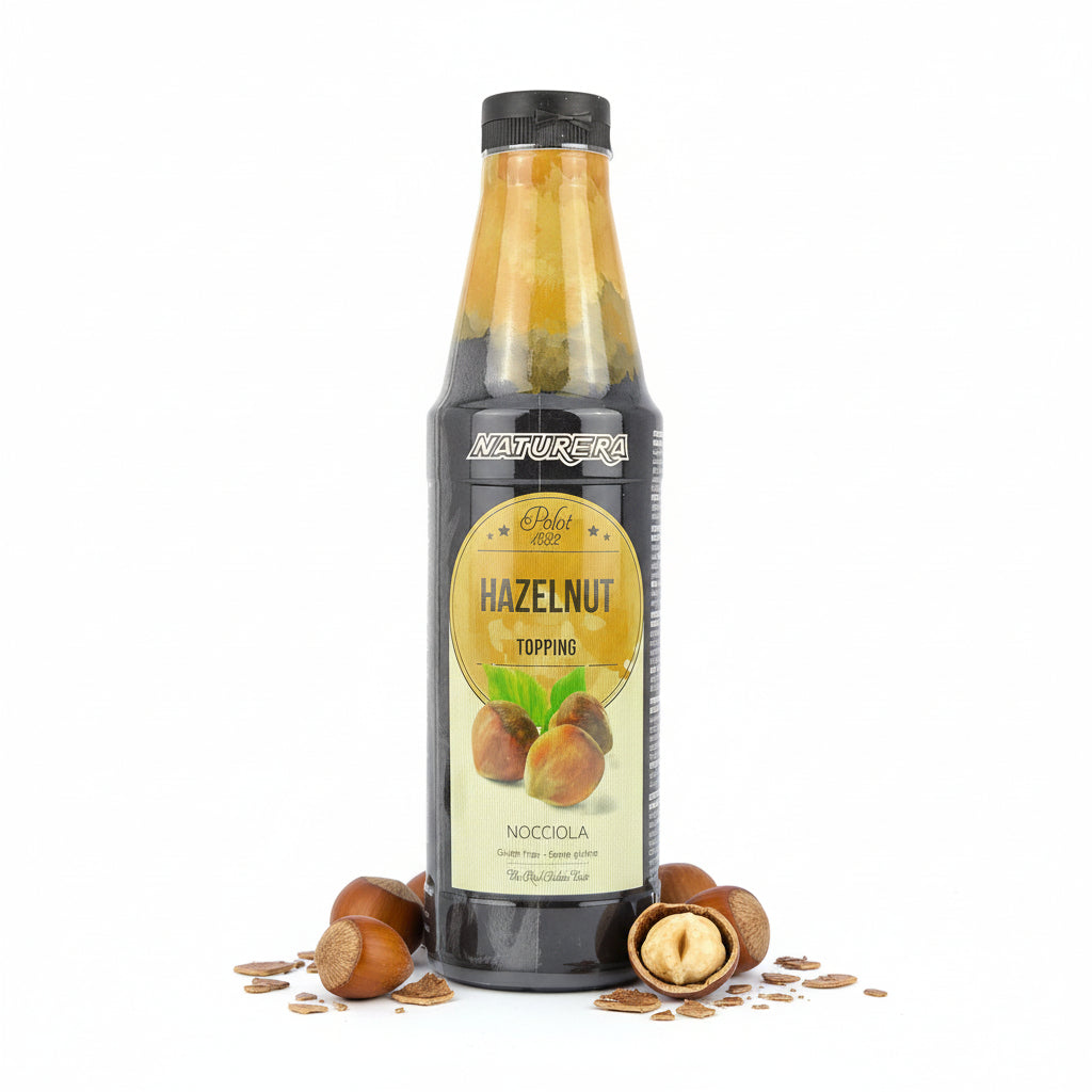 Cobertura de avellana sin gluten