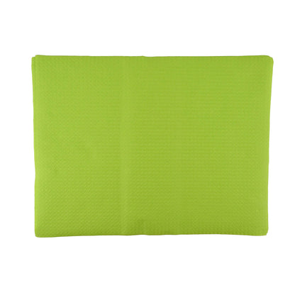 Pz 200 tovaglietta in carta verde martellata monouso per pub, osterie e fast food