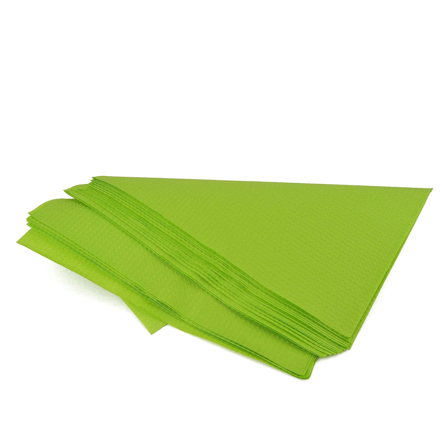 Pz 200 tovaglietta in carta verde martellata monouso per pub, osterie e fast food