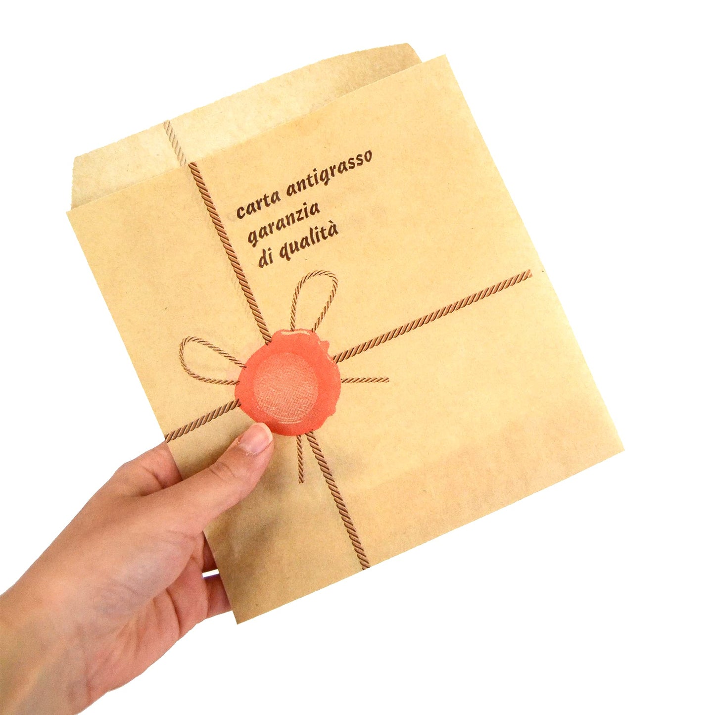 200 hojas de papel vegetal abiertas por un lado para comida para llevar como hamburguesas, porciones de pizza, focaccia, sándwiches