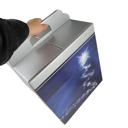 5 boîtes cadeaux en carton BLUE TREE idéales pour créer des coffrets cadeaux de Noël