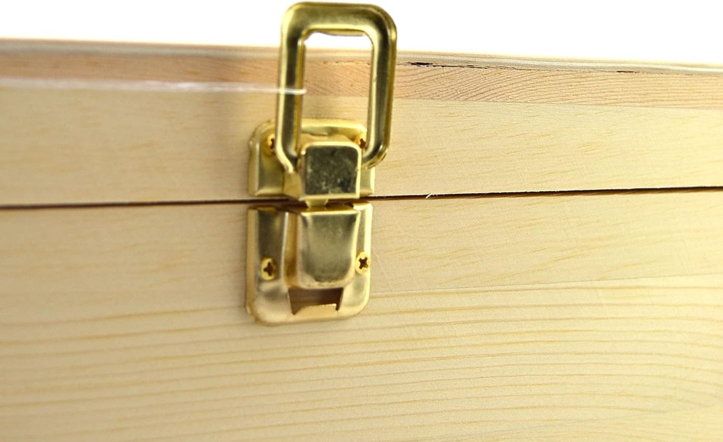 1 caisse à vin en bois (pour 1 bouteille) avec serrure