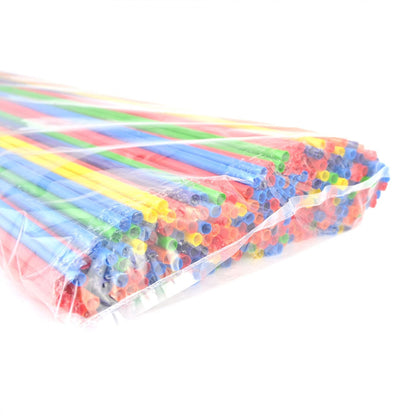 Pailles écologiques bio de 75 cm pour fêtes, cocktails et événements