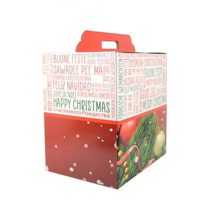 5 boîtes cadeaux en carton JUTE idéales pour créer des paquets cadeaux de Noël