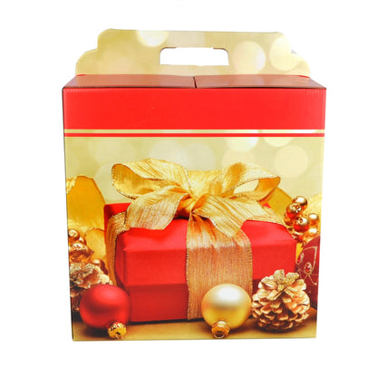 5 scatola CADEAUX regalo in cartone ideale per creare pacchi natalizi pacchi regalo